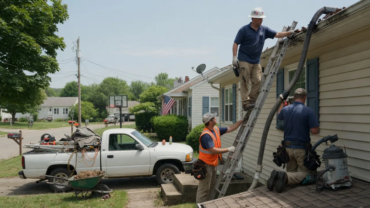 Gutter Installation in De Tour Village, MI near me